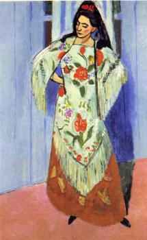 Henri Emile Benoit Matisse : the manila shawl